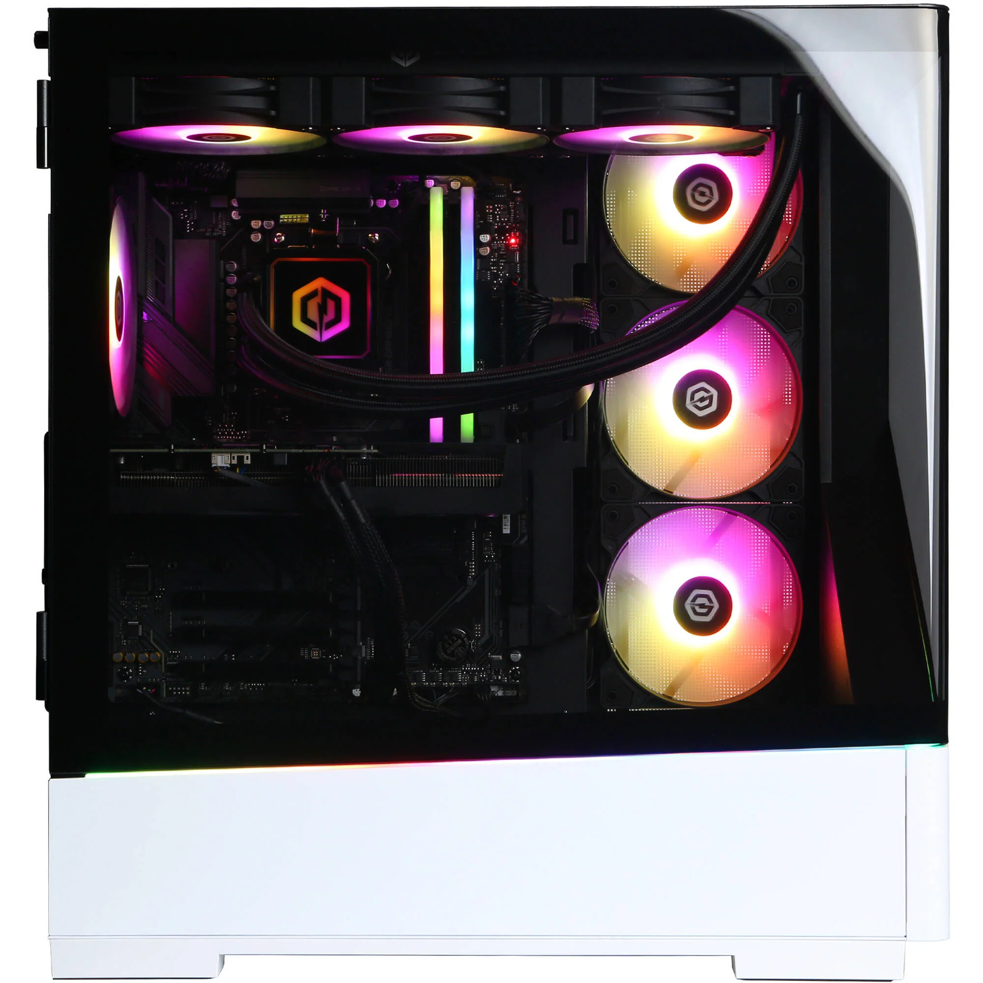 CyberPowerPC Gamer Supreme Liquid Cool Desktop Computer (White) - Image 5