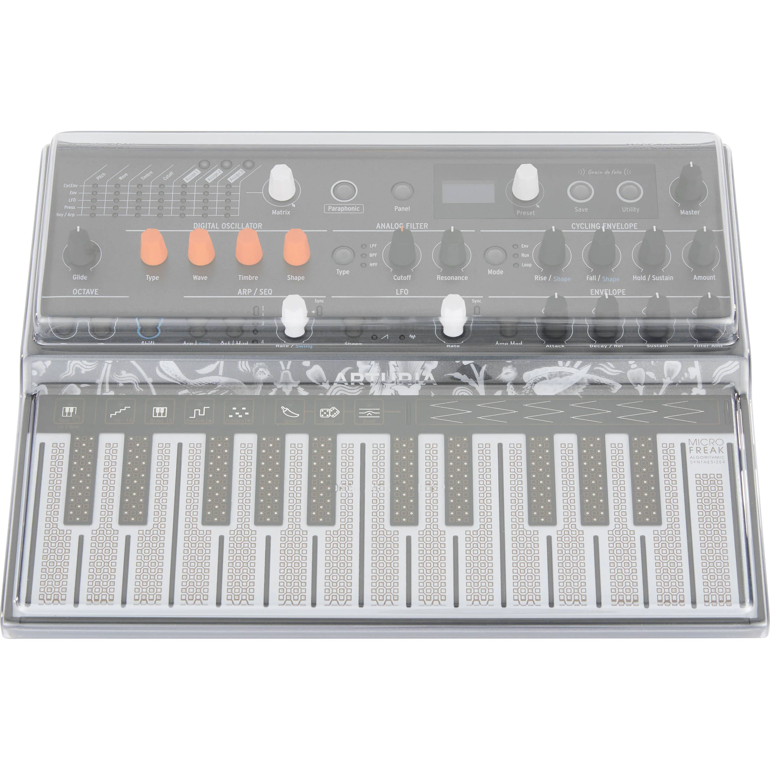Decksaver Cover for Arturia Microfreak Synthesizer - Image 2