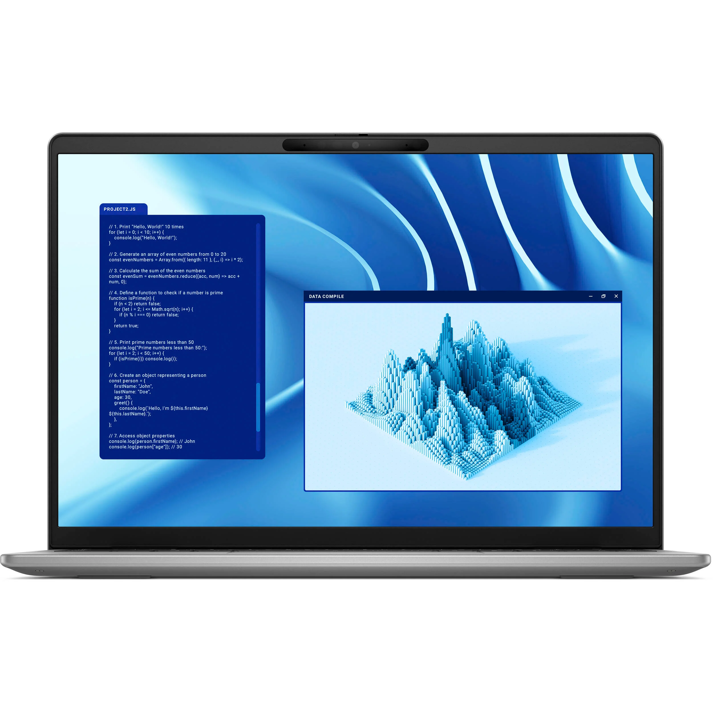 Dell 14" Latitude 7455 Multi-Touch Laptop Copilot+ PC - Image 2