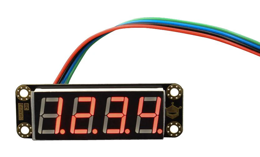 Dfrobot DFR0645-R LED Segment Display Module 32 x 16 6mm Pitch 5 VDC Arduino Board - Image 4