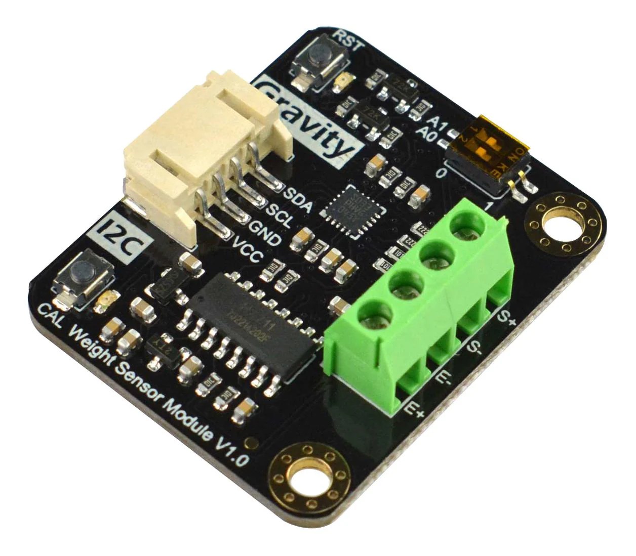 Dfrobot KIT0176 KIT0176 Weight Sensor Kit Gravity I2C 1Kg HX711 Arduino Board New - Image 2