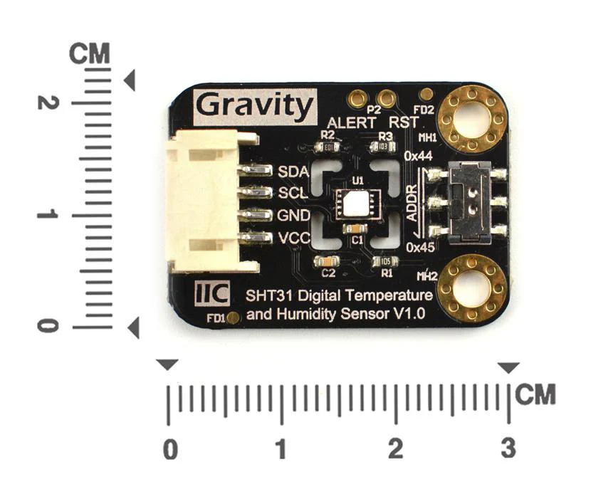 Dfrobot SEN0334 SEN0334 Digital Temperature and Humidity Sensor Gravity SHT31-F Arduino/micro:bit/ESP32 Boards - Image 3