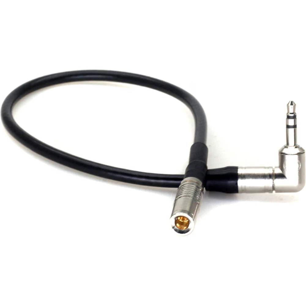 DigitalFoto Solution Limited DIN 1.0/2.3 to 3.5mm Right-Angle Timecode Cable for Canon R5 C/DIN Cameras (11.8") - Image 4