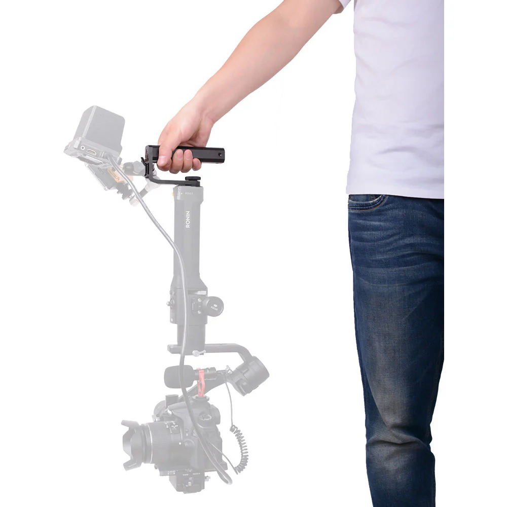 DigitalFoto Solution Limited Vision Reversed Bottom Handle Accessories for Ronin S Moza air 2 Mounting Monitor Microphone LED - Image 2