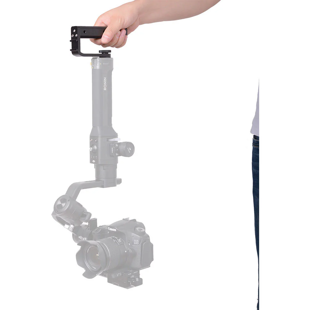 DigitalFoto Solution Limited Vision Reversed Bottom Handle Accessories for Ronin S Moza air 2 Mounting Monitor Microphone LED - Image 9
