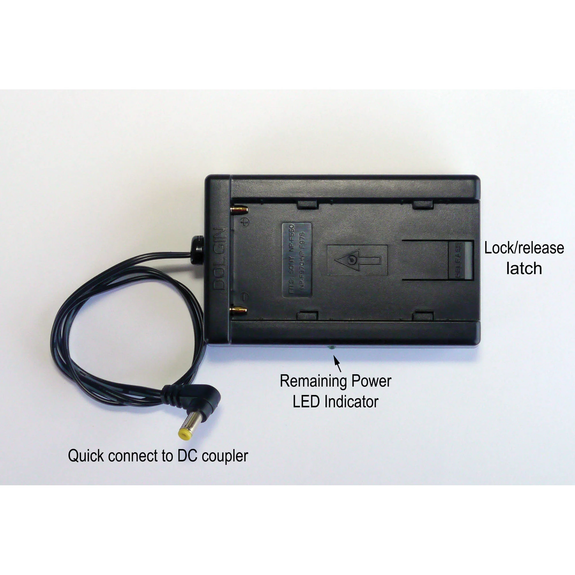 Dolgin Engineering Power Plate Battery Adapter for Sony NP-F970 - Image 3