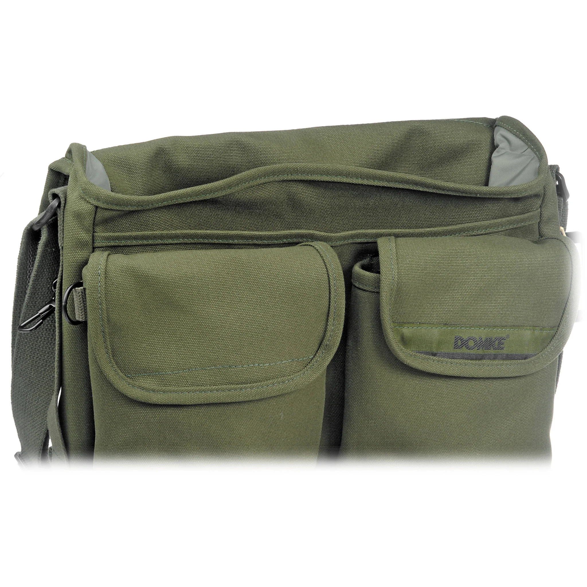 Domke F-802 Reporter's Satchel Shoulder Bag (Olive Drab) - Image 4
