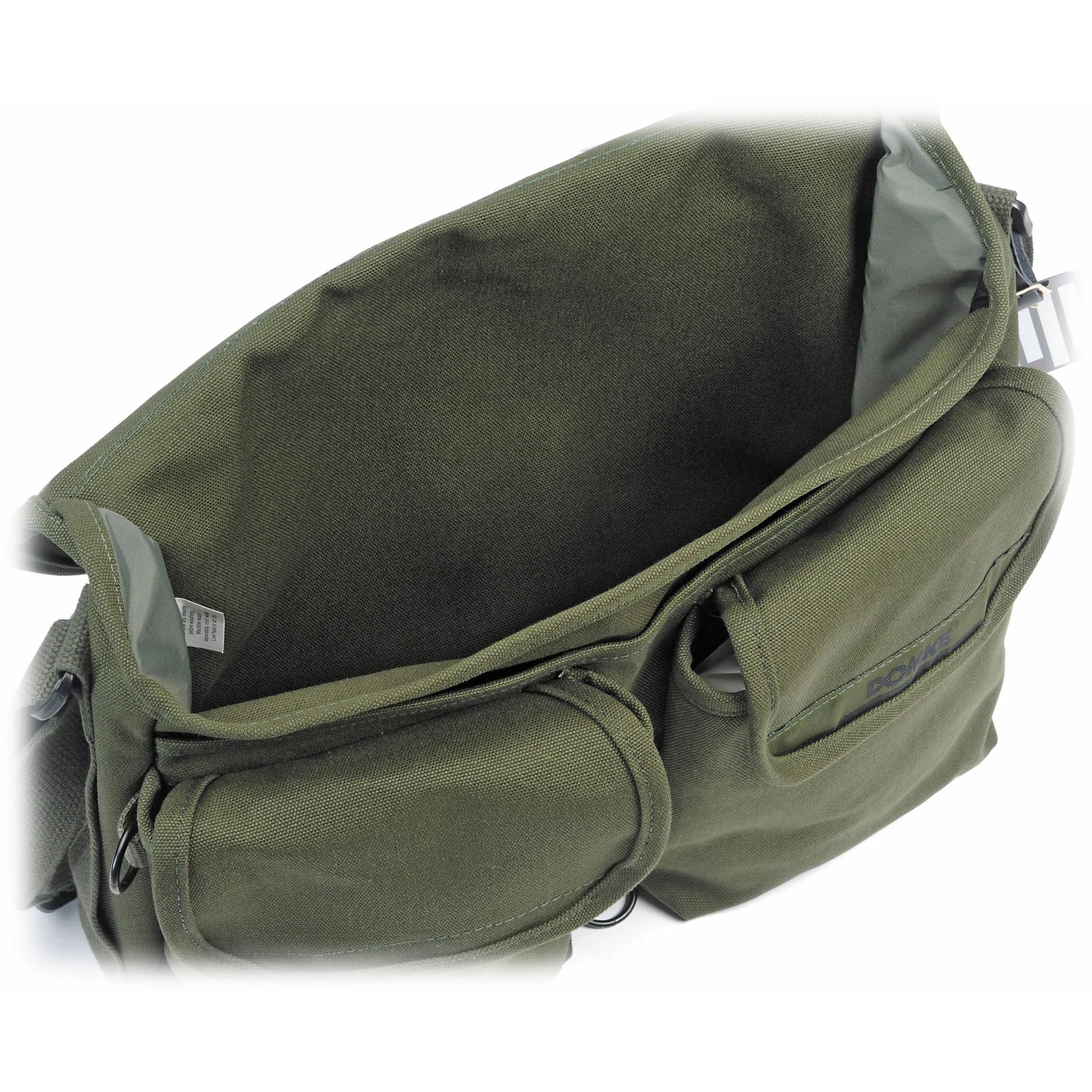 Domke F-802 Reporter's Satchel Shoulder Bag (Olive Drab) - Image 5