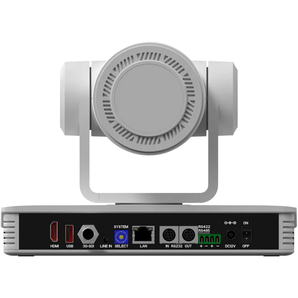 DVDO C5-1 4K HDMI/IP/3G-SDI/USB PTZ Camera with 25x Optical Zoom & AI Auto Tracking (Black) - Image 3