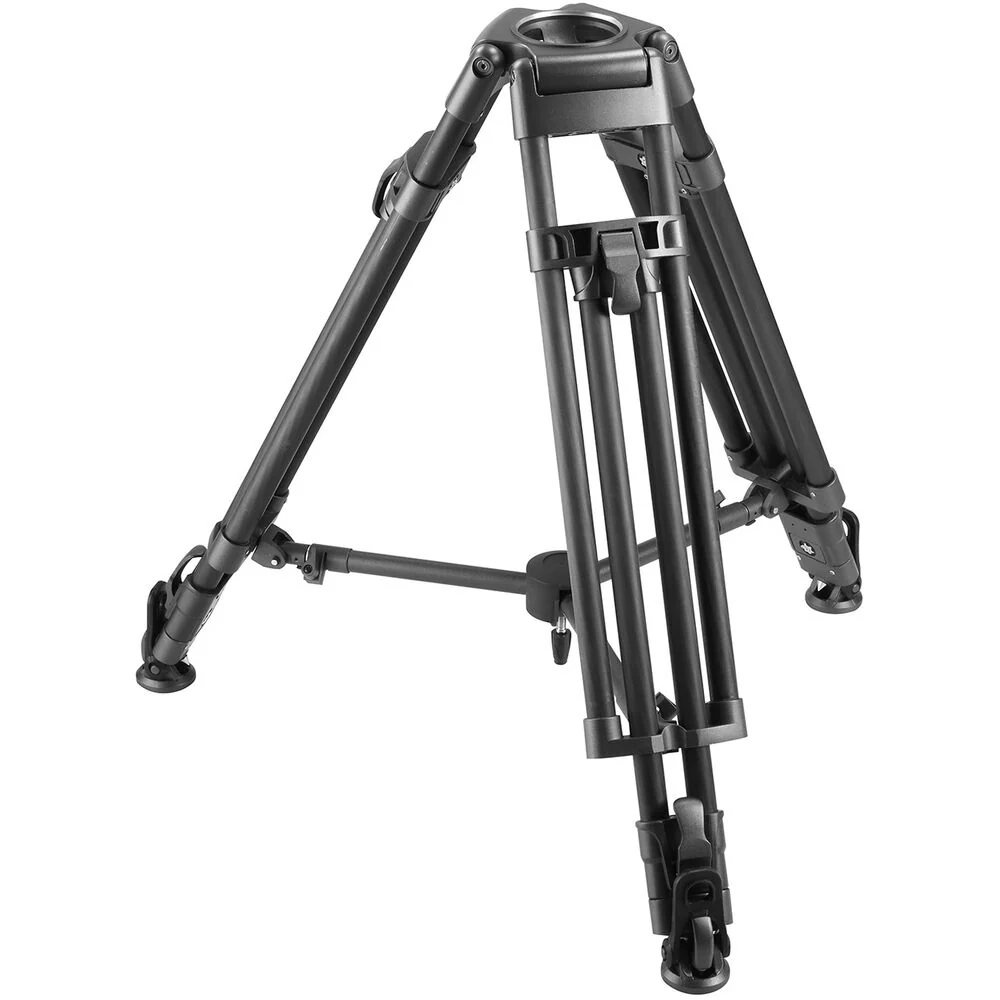 E-Image 2-Stage Carbon Fiber Motus Tripod with 100mm Bowl & Mid-Level Spreader - Image 2