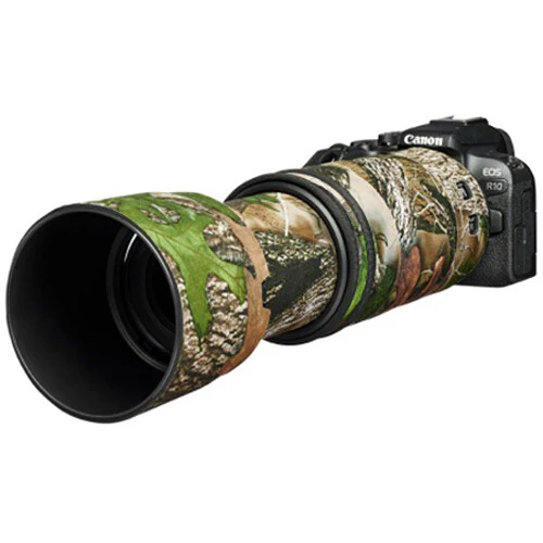 easyCover Lens Oak Neoprene Cover for Canon RF 100-400mm f/5.6-8 IS USM (True Timber HTC Camouflage) - Image 2