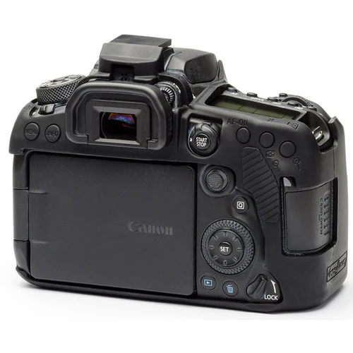 easyCover Silicone Protection Cover for Canon 90D (Black) - Image 5