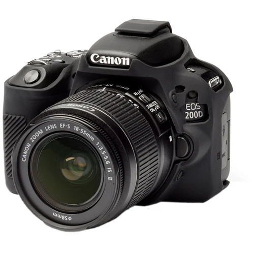 easyCover Silicone Protection Cover for Canon SL2/200D (Black) - Image 5