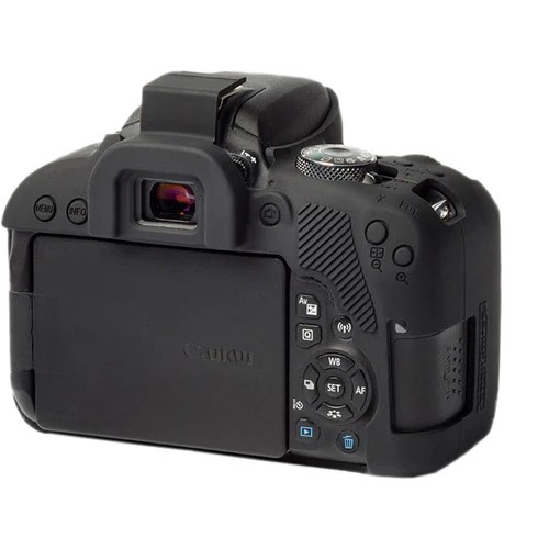 easyCover Silicone Protection Cover for Canon T7i (Black) - Image 5
