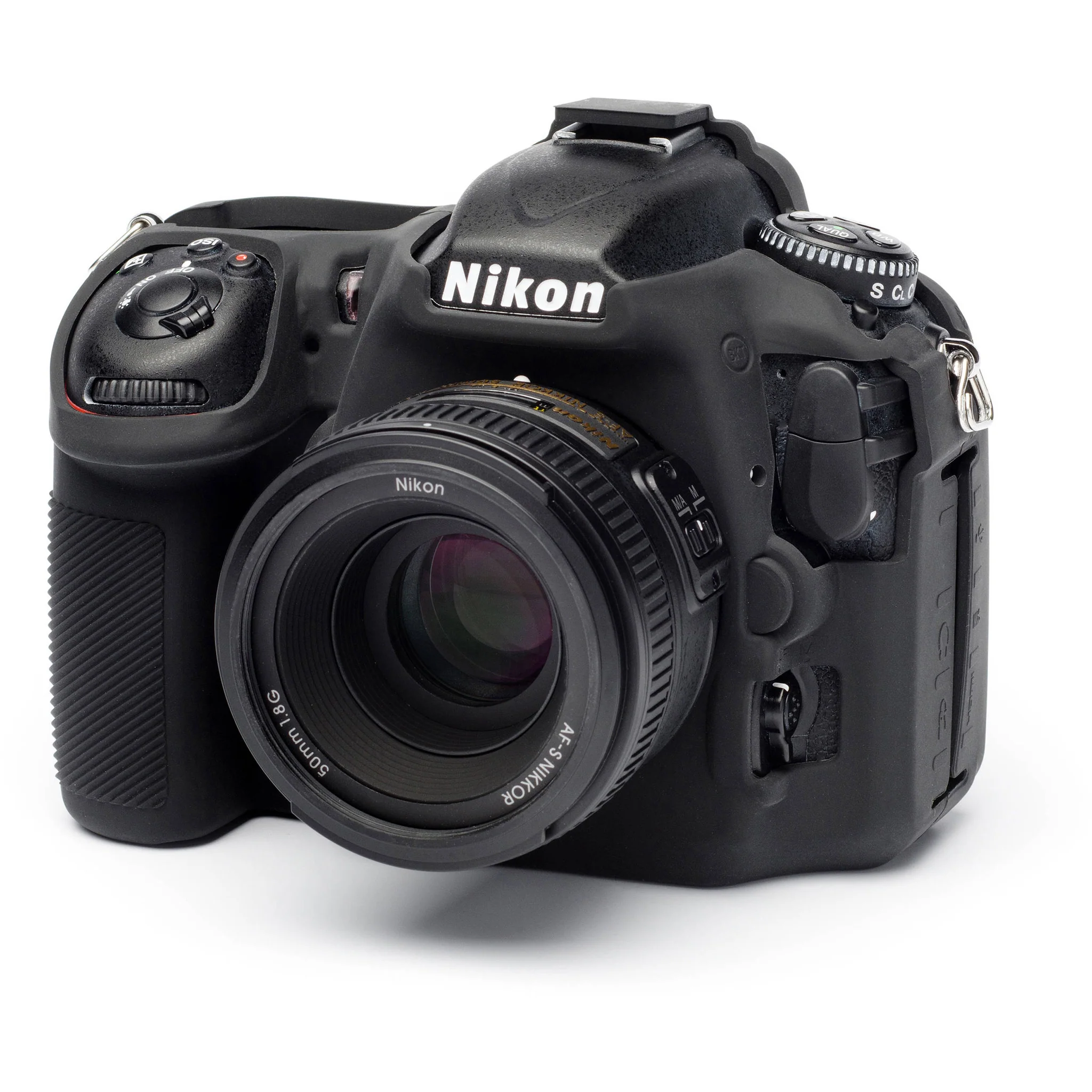 easyCover Silicone Protection Cover for Nikon D500 (Black) - Image 4