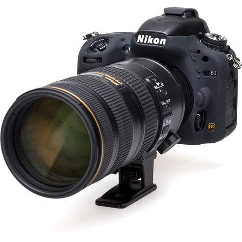easyCover Silicone Protection Cover for Nikon D750 (Black) - Image 3