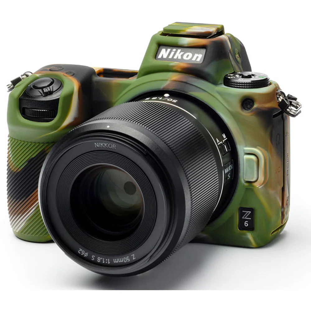 easyCover Silicone Protection Cover for Nikon Z6 or Z7 (Camouflage) - Image 3