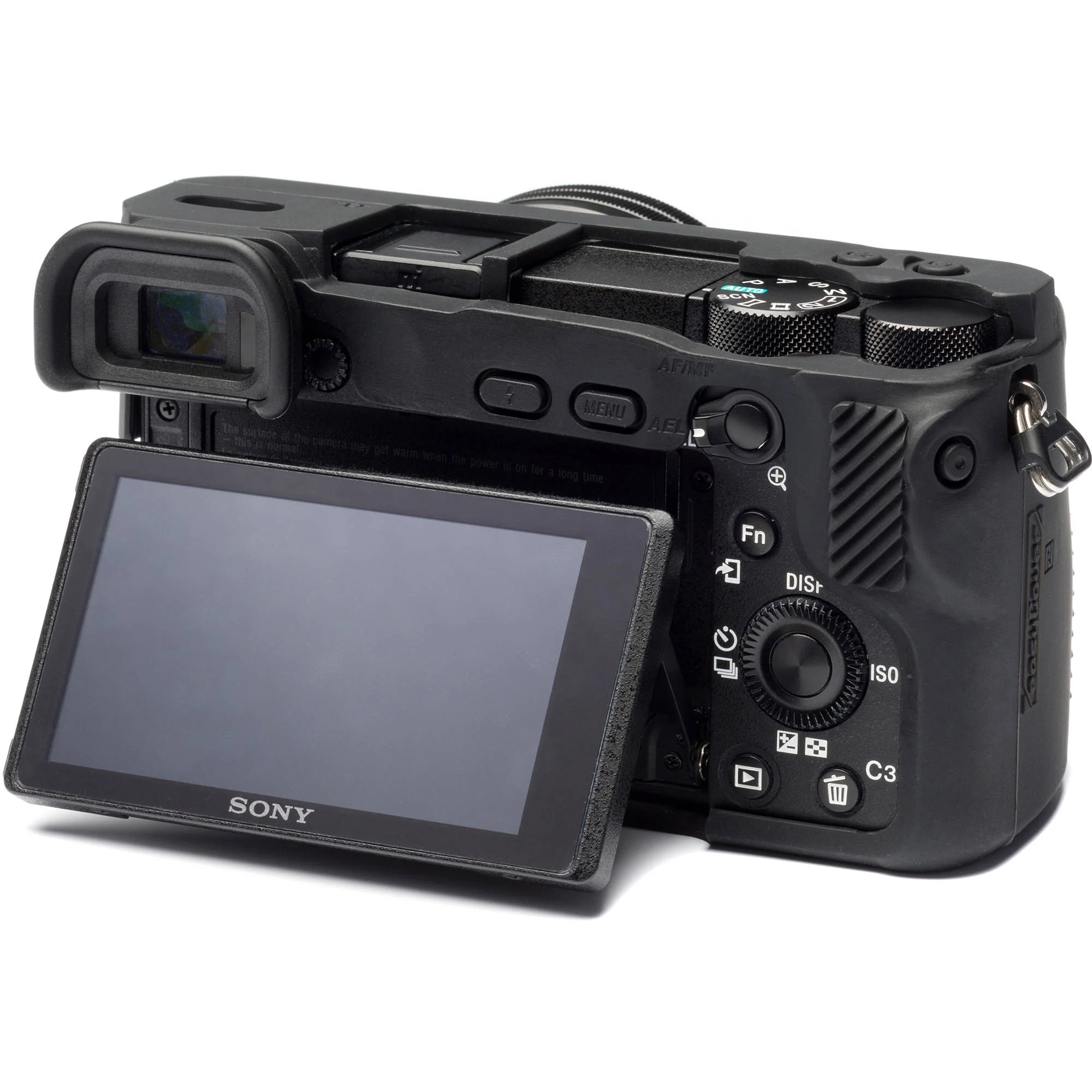 easyCover Silicone Protection Cover for Sony Alpha a6500 (Black) - Image 5