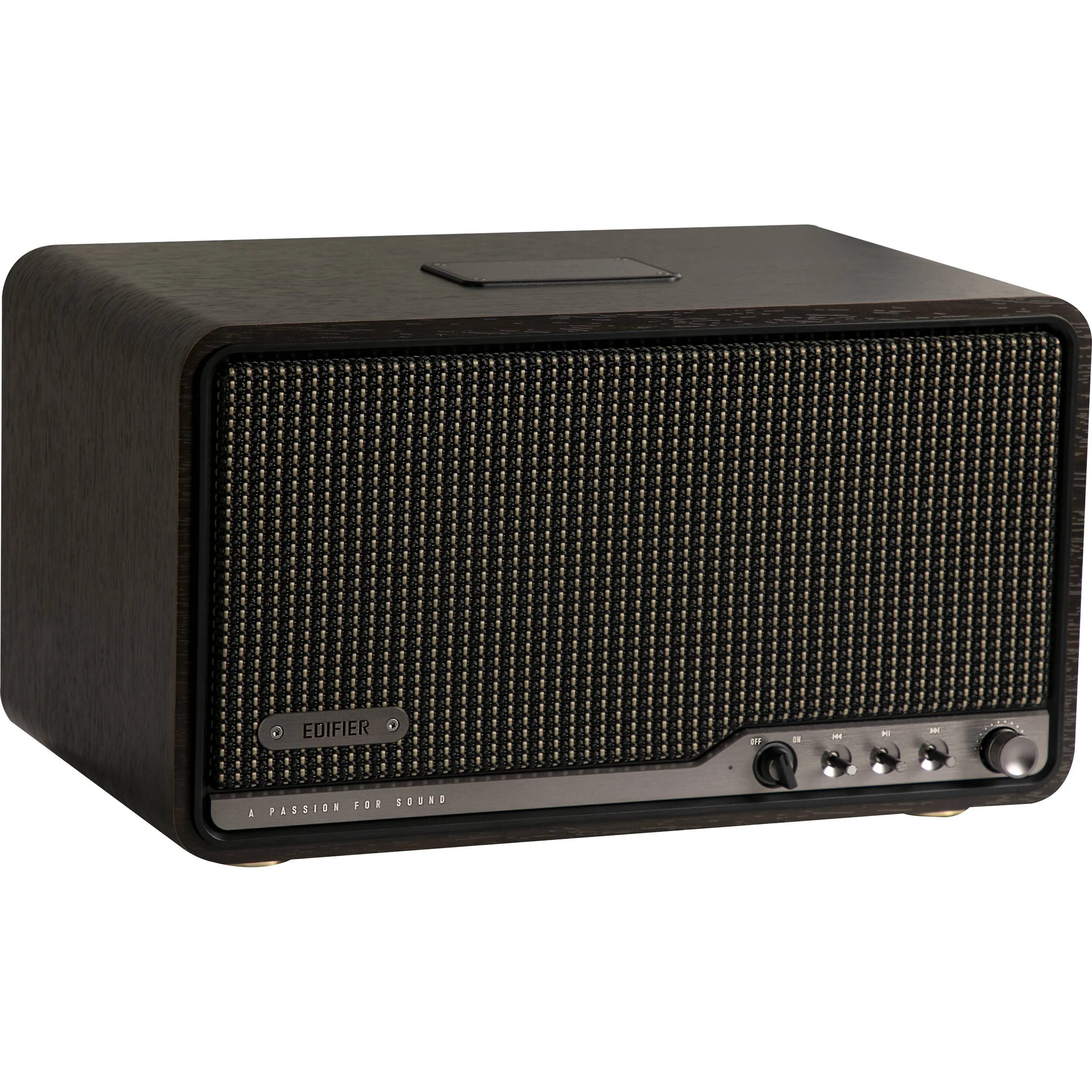 Edifier S300 Tabletop Wireless Speaker (Black Walnut) - Image 4