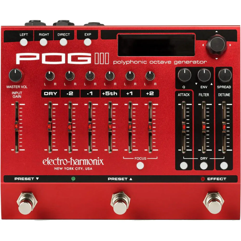Electro-Harmonix POG3 Polyphonic Octave Generator Pedal - Image 2