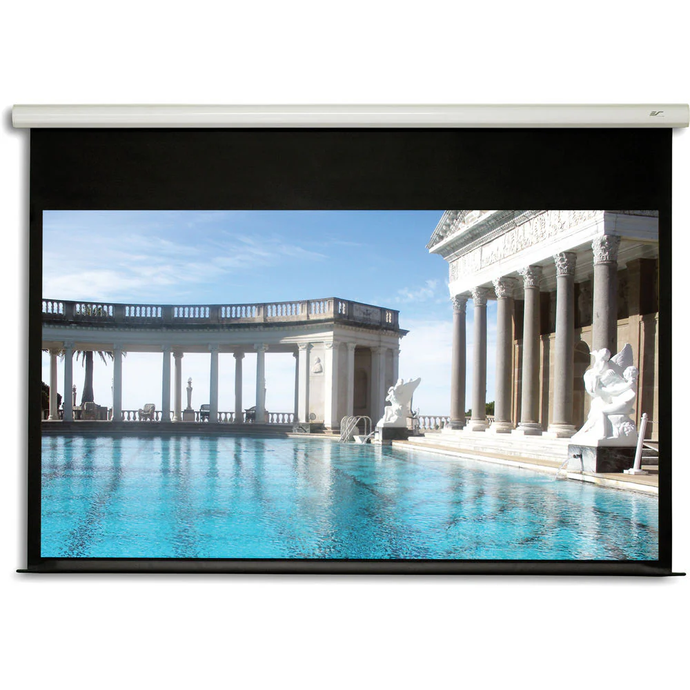 Elite Screens Spectrum2 Motorized Projection Screen with 12" Drop (44.6 x 79.4")