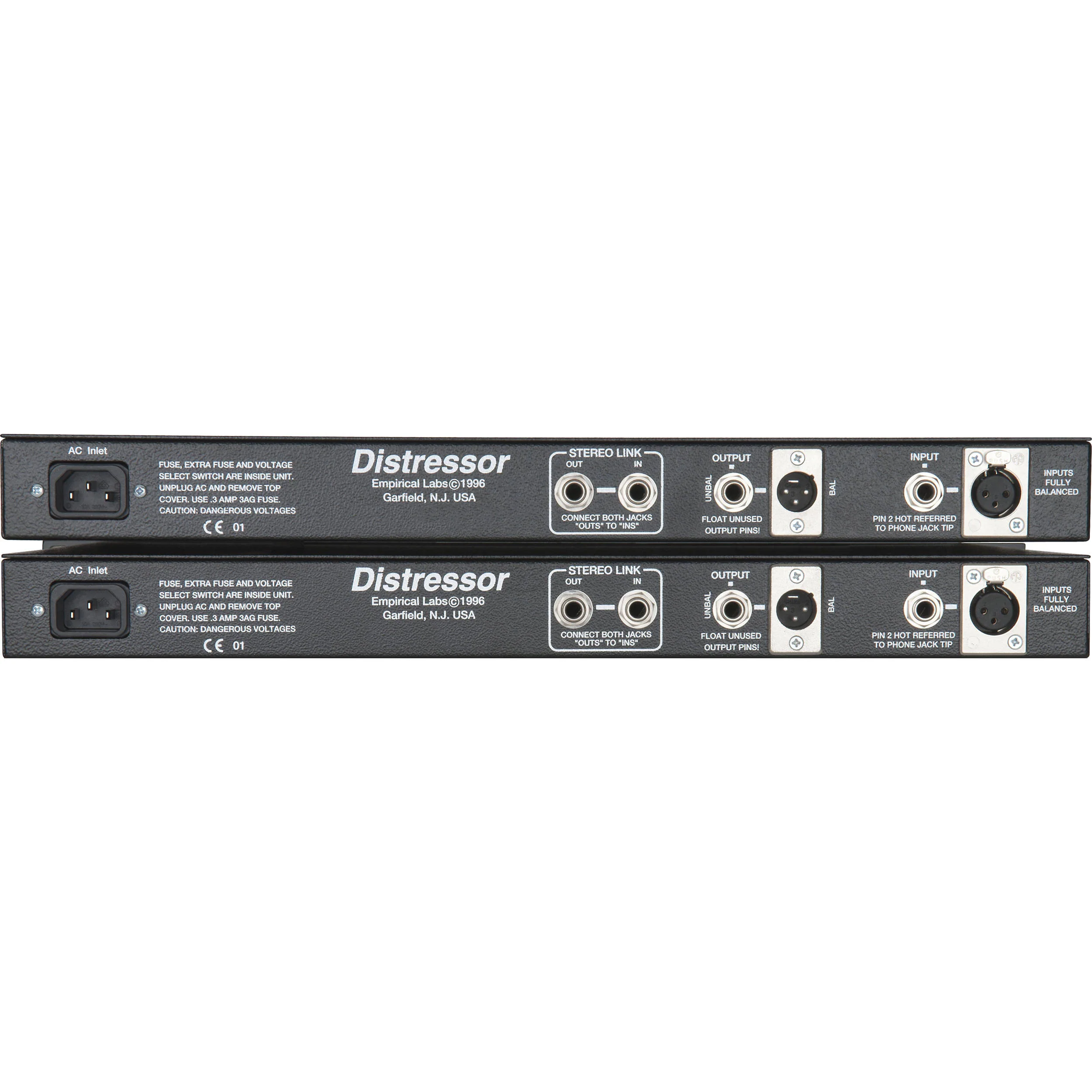 EMPIRICAL LABS Distressor EL8X-S Analog Knee Compressor (Stereo Pair) - Image 5