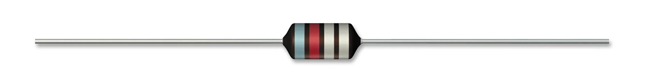 EPCOS B82144A2107J000 Axial Leaded High Frequency Inductor, RF Choke, B82144A LBC Series, 100 mH, 20 mA, 420 ohm, ± 5%