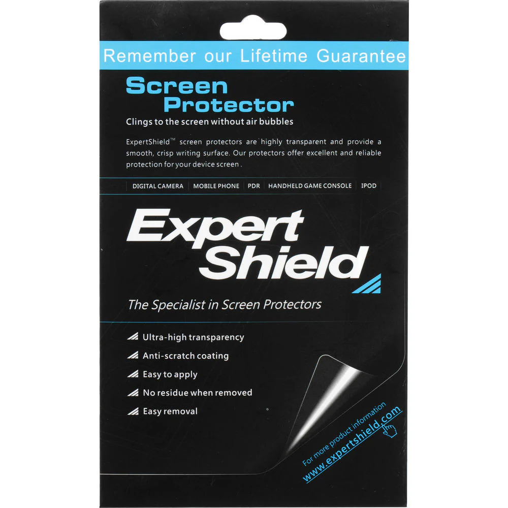 Expert Shield Crystal Clear Screen Protector for Nikon D750 Digital Camera (2-Pack) - Image 3