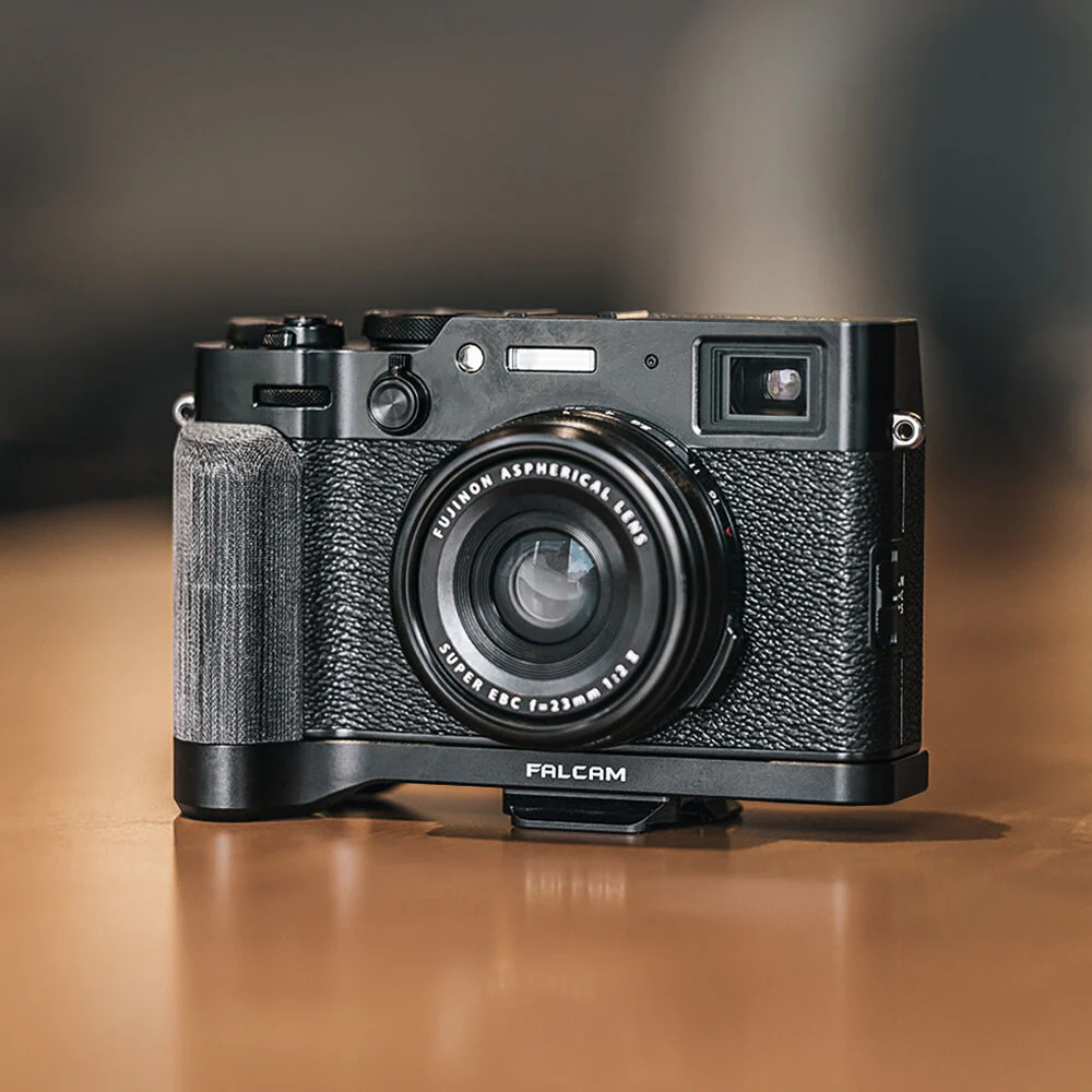 Falcam F22 & F38 Quick Release L-Shaped Handle for FUJIFILM X100VI (Silk Silver) - Image 3
