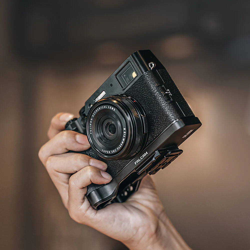 Falcam F22 & F38 Quick Release L-Shaped Handle for FUJIFILM X100VI (Silk Silver) - Image 4