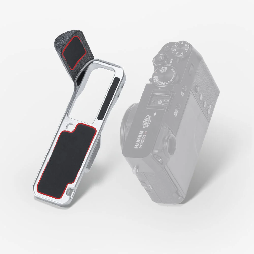 Falcam F22 & F38 Quick Release L-Shaped Handle for FUJIFILM X100VI (Silk Silver) - Image 5
