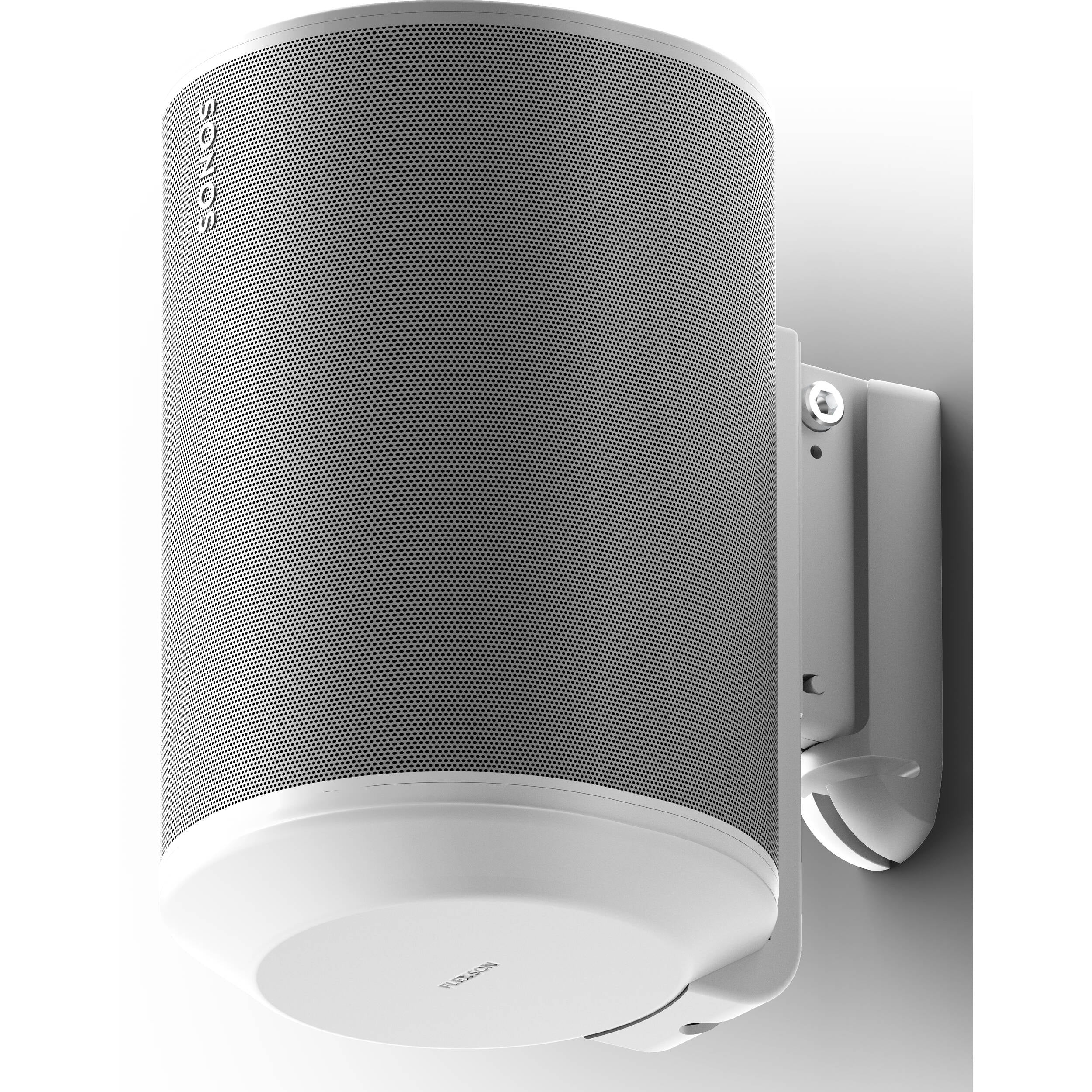FLEXSON Wall Mount with Corner Piece for Sonos Era 100 Speaker (White, Single) - Image 4