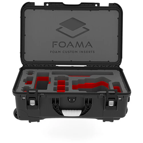 Foama Carry-On Case for Canon C300 Mark III (Red Insert) - Image 2