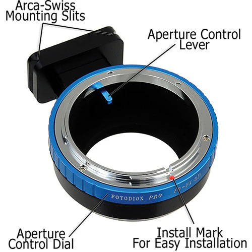 FotodioX Canon FD Pro Lens Adapter with Tripod Mount for Fujifilm X-Mount Cameras - Image 9