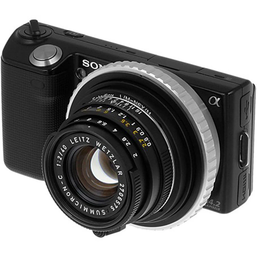 FotodioX Leica M Lens to Sony E-Mount Camera Pro Lens Mount Adapter - Image 6