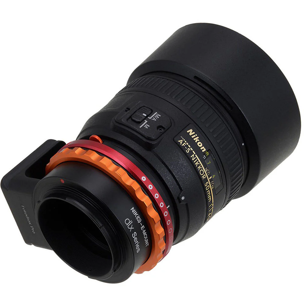 FotodioX Nikon F G-Type Lens to Sony E-Mount Camera DLX Series Adapter - Image 2