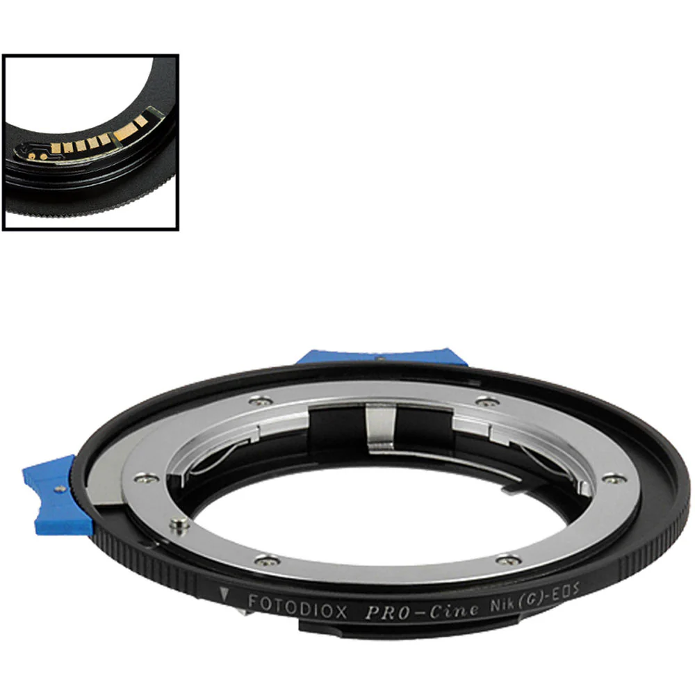 FotodioX Pro Lens Mount Adapter Compatible with Nikkor F Mount G-Type Lens to Canon EF and EF-S Mounts - Image 2