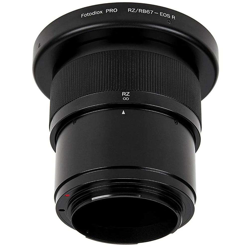 FotodioX Pro Lens Mount Adapter for Mamiya RB67/RZ67 Lens to Canon RF Mount with Built-In Focusing Helicoid - Image 4