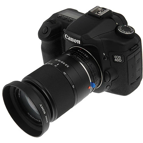 FotodioX Pro Lens Mount Adapter for Sony A Lens to Canon EF-Mount Camera - Image 3