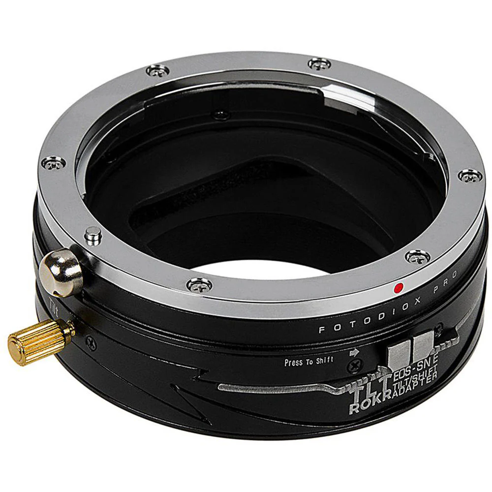 FotodioX Pro TLT ROKR Tilt-Shift Adapter for Canon EF or EF-S Lens to Sony E Camera - Image 2