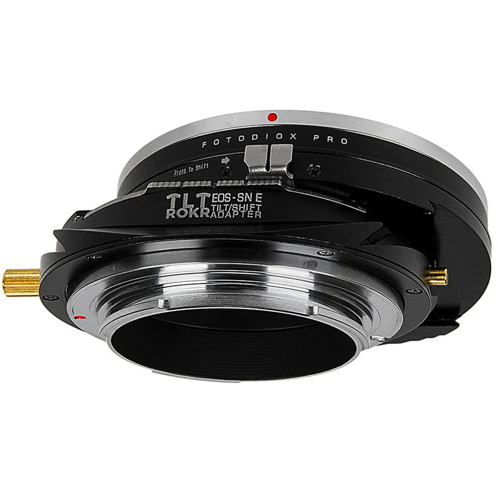 FotodioX Pro TLT ROKR Tilt-Shift Adapter for Canon EF or EF-S Lens to Sony E Camera - Image 4