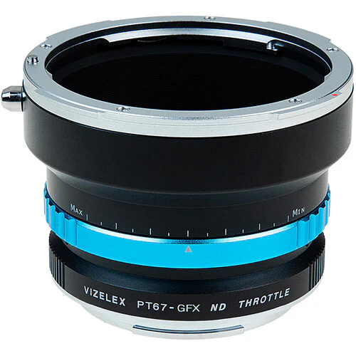 FotodioX Vizelex Cine ND Throttle Lens Mount Adapter (Pentax 6x7 SLR Lens to FUJIFILM G Camera) - Image 2