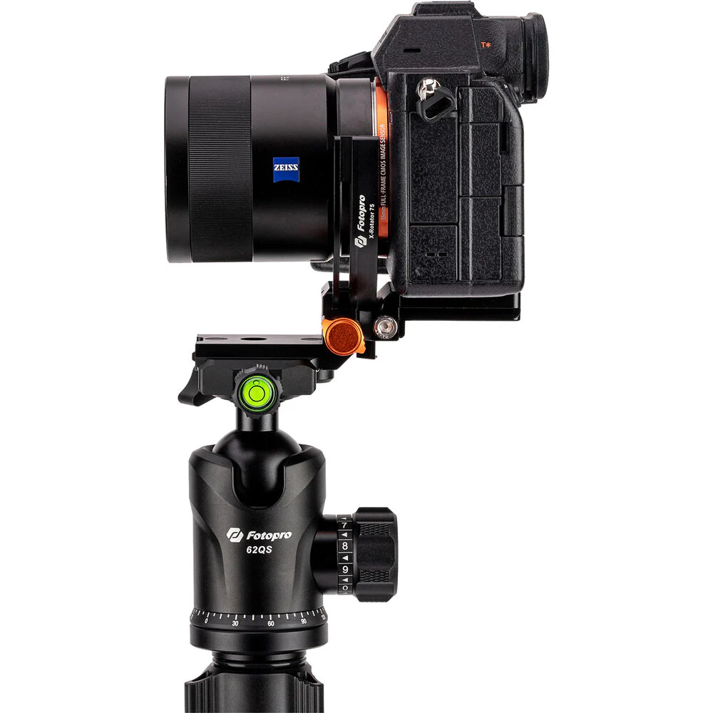 Fotopro X-Rotator 75 Rotating Mount (Black/Orange) - Image 5
