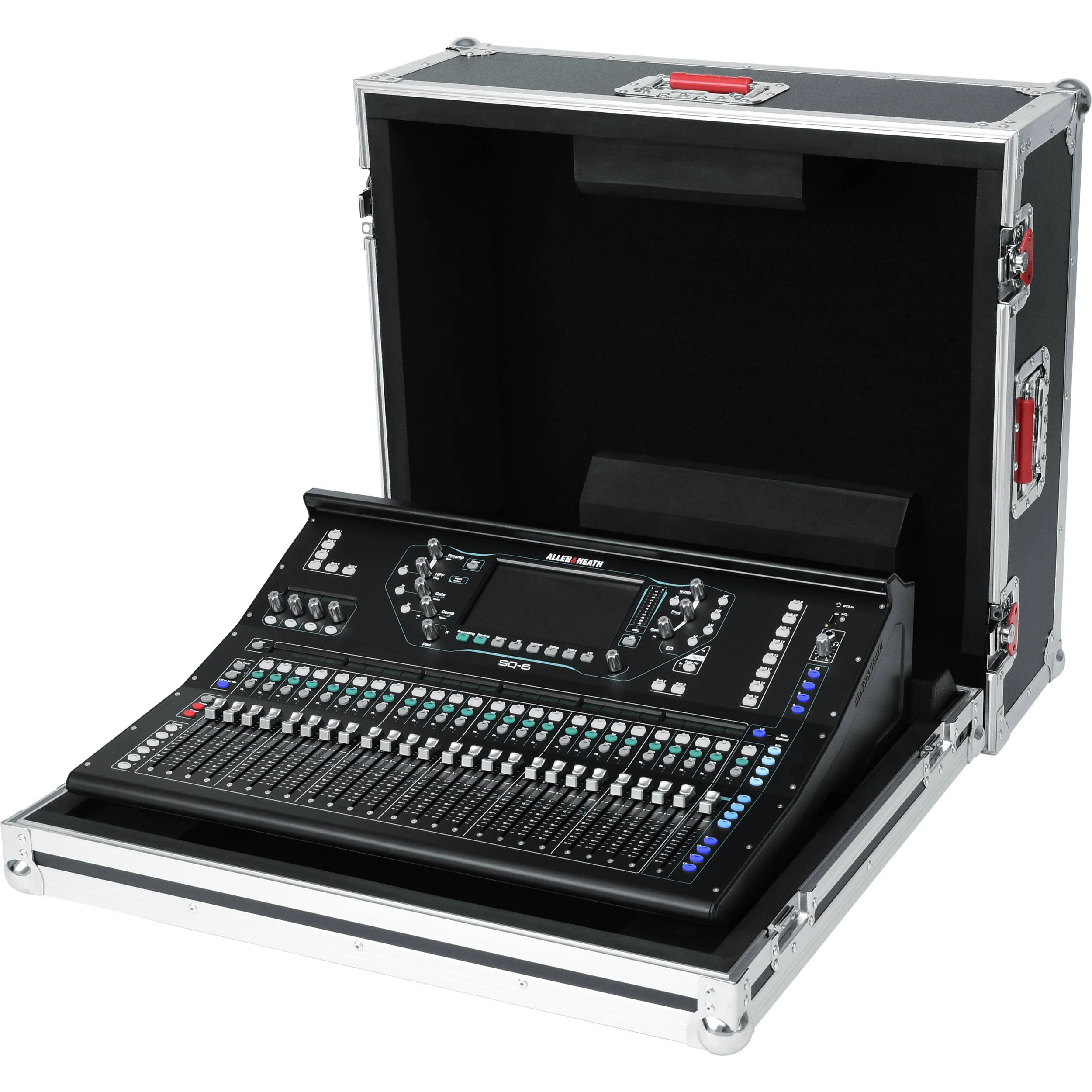 Gator Cases G-Tour Series ATA Flight Case for Allen & Heath SQ-6 Mixer - Image 4