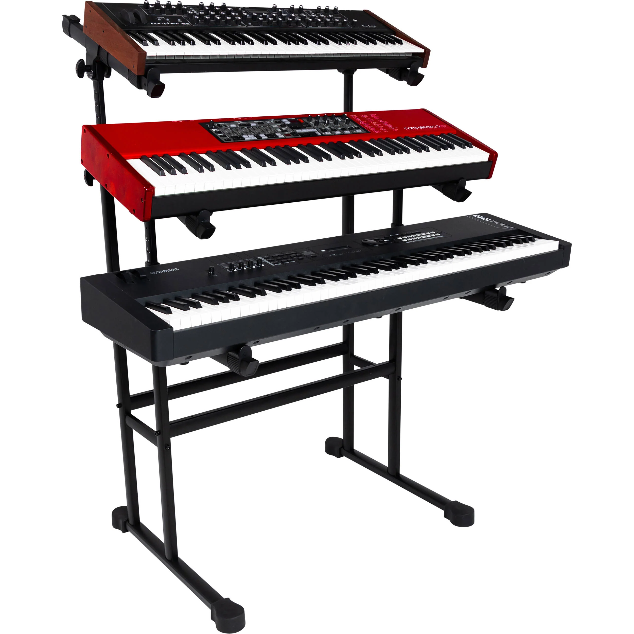 Gator Frameworks Heavy-Duty 3-Tier Keyboard / Equipment Stand - Image 5