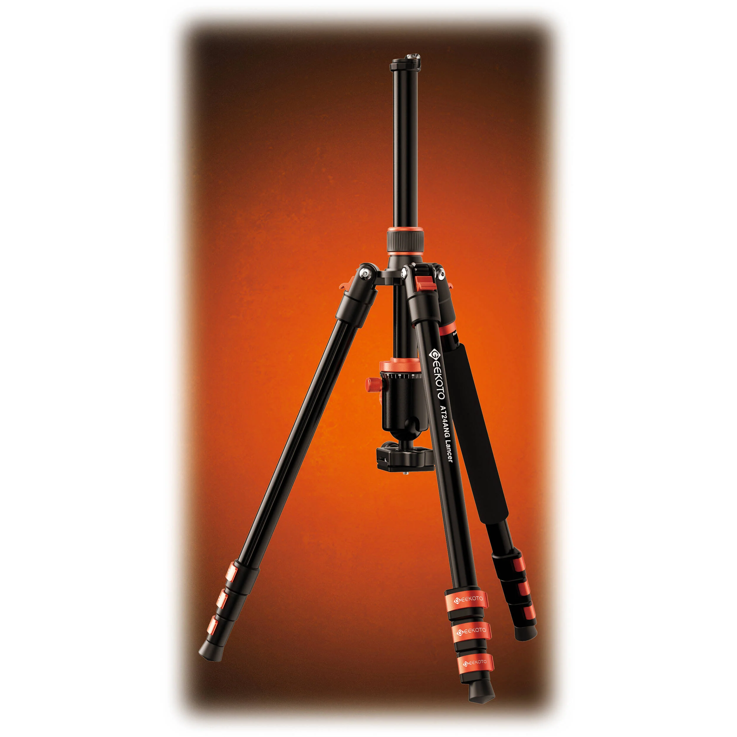 Geekoto AT24 ANG Aluminum Tripod with Ball Head - Image 3