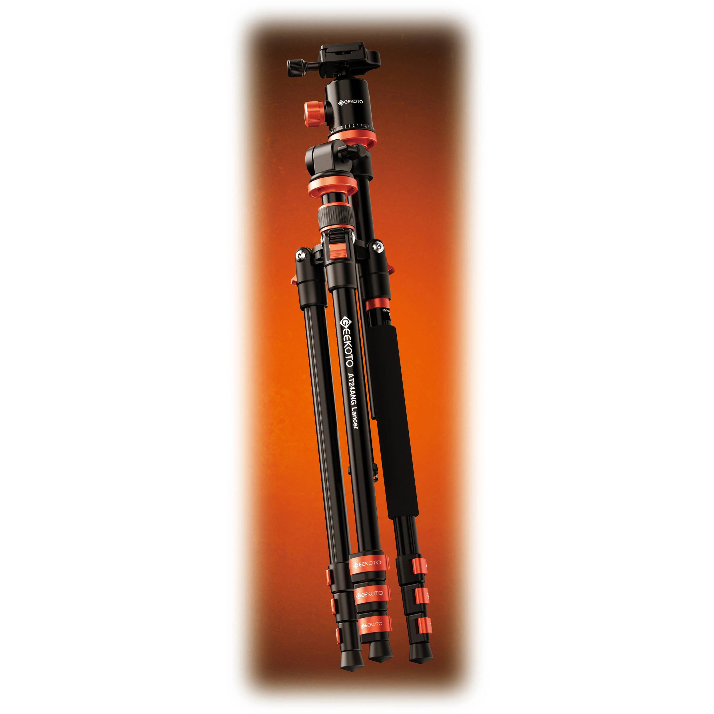 Geekoto AT24 ANG Aluminum Tripod with Ball Head - Image 6