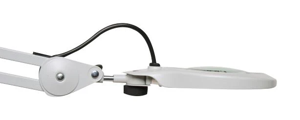 GLAMOX LUXO LFM LED G2 3 DIOPTER Magnifier Light, Illuminated, 10W LED, 3.5 Diopter, 1050mm Adjustable Arm, White, EU/UK - Image 6