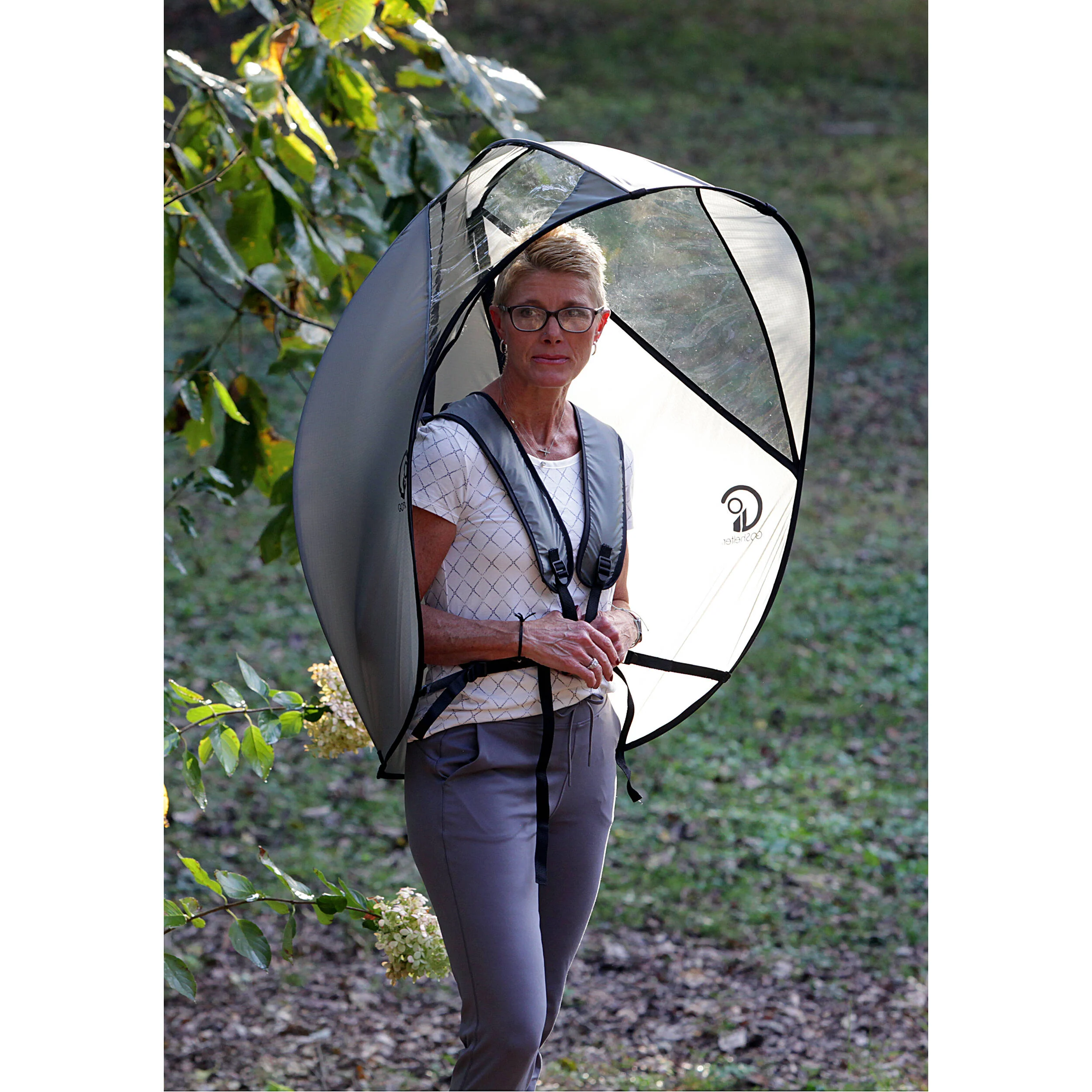 GoShelter Hands-Free Canopy (Battleship Gray/Gray) - Image 3