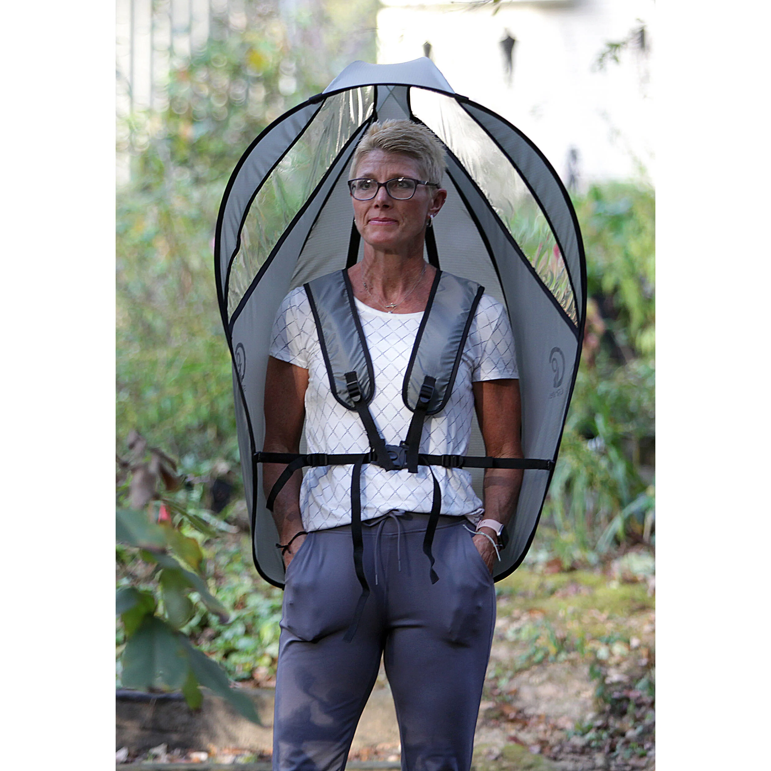 GoShelter Hands-Free Canopy (Battleship Gray/Gray) - Image 4